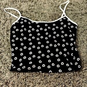 Target Flower Cropped Tank